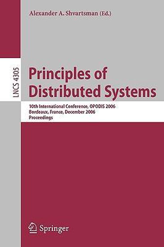 Principles of Distributed Systems | 9783540499909 | Boeken | bol.com