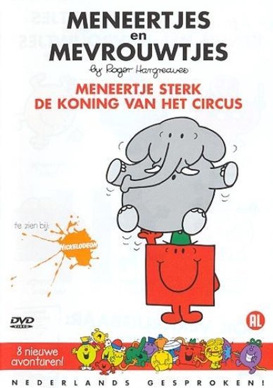 Meneertjes & Mevrouwtjes - Meneer Sterk De Koning Van Het Circus