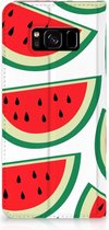 Bookcase Hoesje Geschikt voor Samsung S8 Watermelons