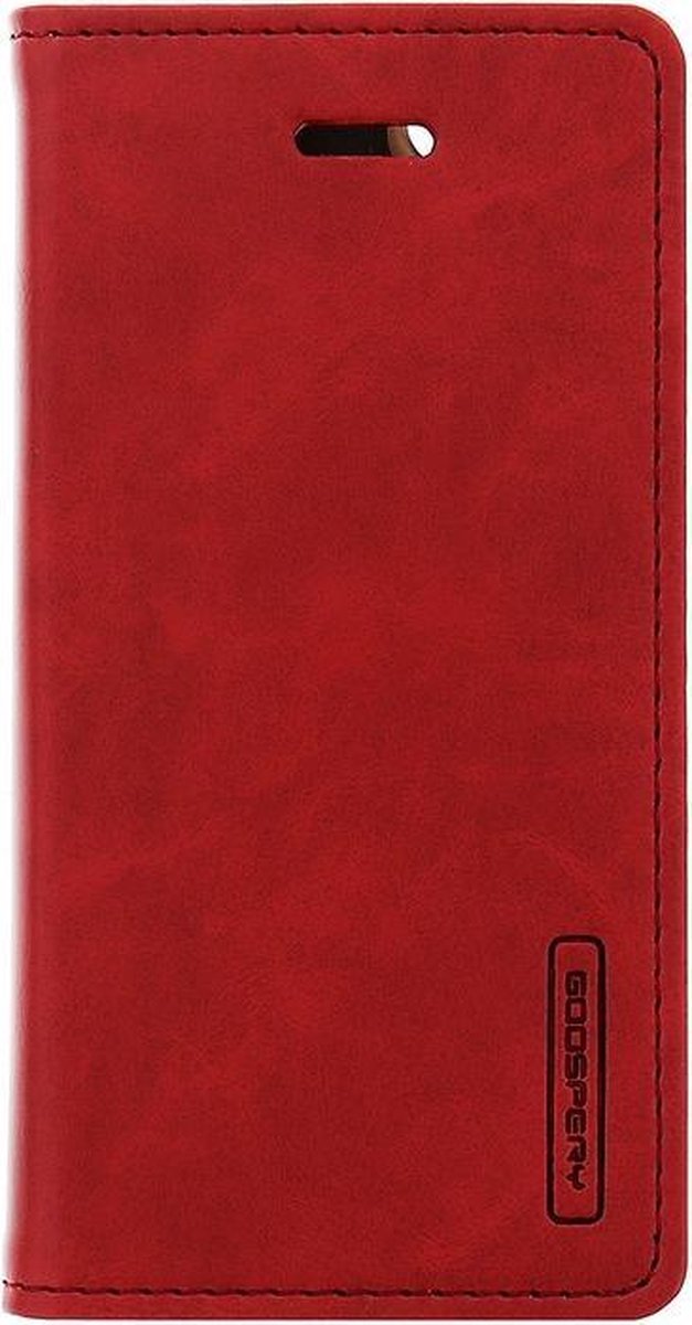 Mercury Blue Moon Wallet Case voor iPhone 7 (4,7'') - Wijnrood