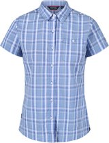 Regatta-Jenna III-Outdoorshirt-Vrouwen-MAAT S-Blauw