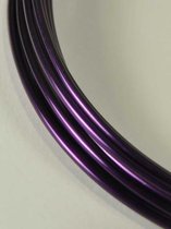 2mm Violet Paars aluminiumdraad 10 meter leuk voor bloemschikken! ijzerdraad