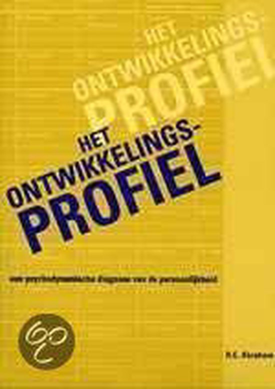 Cover van het boek 'Het ontwikkelingsprofiel / druk 1'