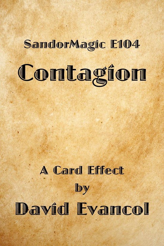 SandorMagic E104: Contagion - cover