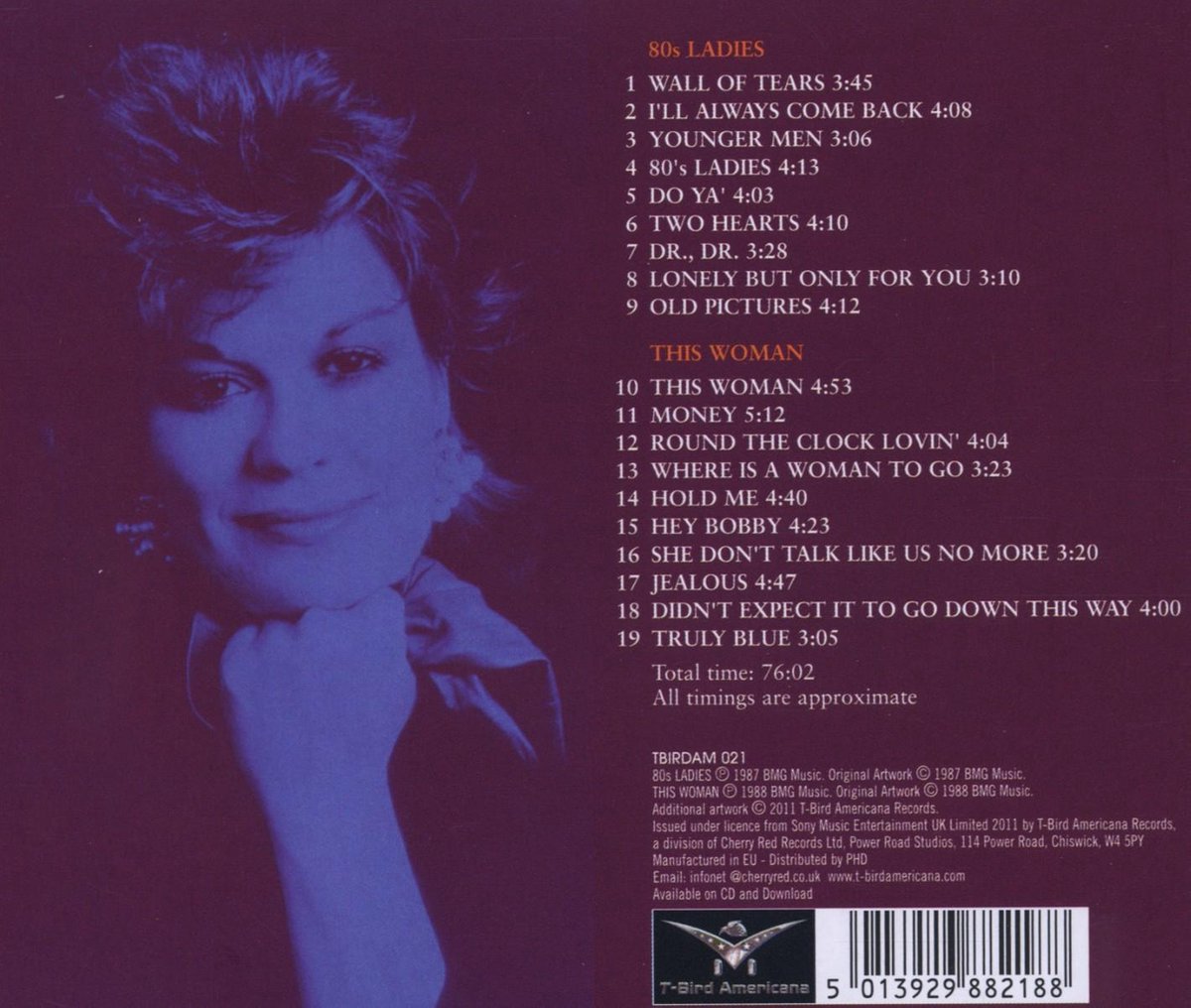 80S Ladies/This Woman, K.T. Oslin Muziek