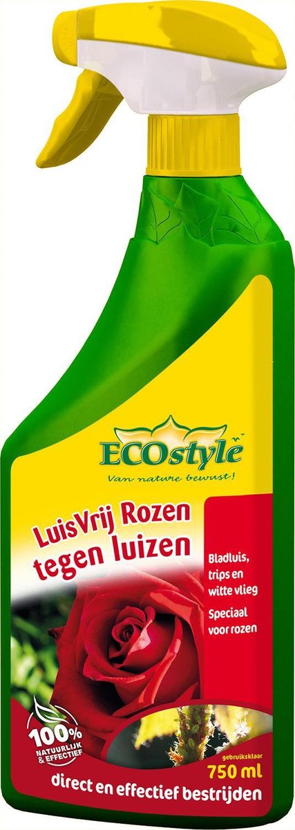 Waar Burger Nachtvlek ECOstyle LuisVrij Rozen Bladluis Bestrijdingsmiddel Spray - Speciale  Samenstelling... | bol.com