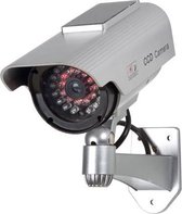 CILINDRISCHE NEPCAMERA MET IR-LEDs EN ZONNEPANEEL