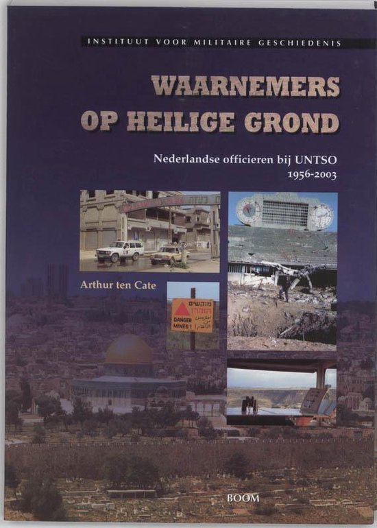 Cover van het boek 'Waarnemers op heilige grond' van A. ten Cate en A. ten Caten