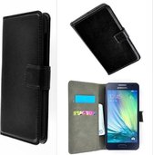 Samsung Galaxy E5 Wallet Bookcase hoesje Zwart