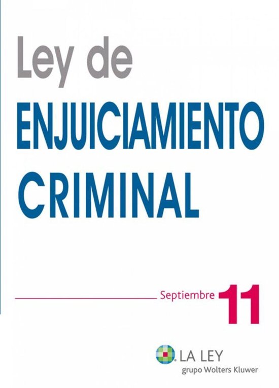 Ley de Enjuiciamiento Criminal (ebook), Redacción La Ley 9788481269314 Boeken
