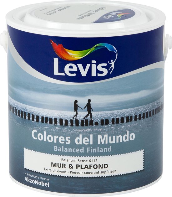 Bedreven Citroen stijfheid Levis Colores del Mundo Muur- & Plafondverf - Balanced Sense - Mat - 2,5  liter | bol.com
