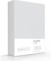 Hoogwaardige Flanel Laken Grijs | 150x250 |Eenpersoons | Warm En Zacht