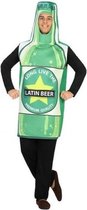 Verkleed kostuum - bierfles fun kostuum voor volwassenen - carnavalskleding - voordelig geprijsd M/L