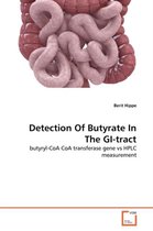 Detection Of Butyrate In The GI-tract