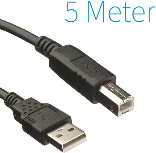 Kabel4U.nl USB 2.0 A - B - Câble d'imprimante 5 mètres
