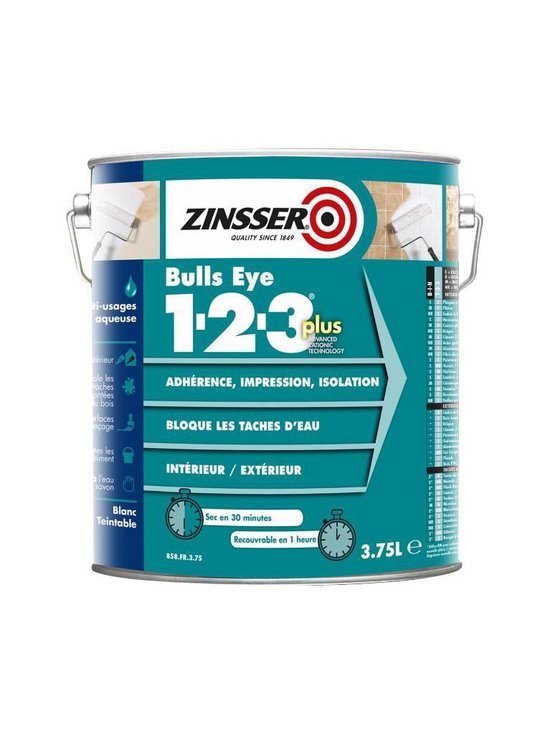 Zinsser Bulls Eye 123 PLUS 1 Liter