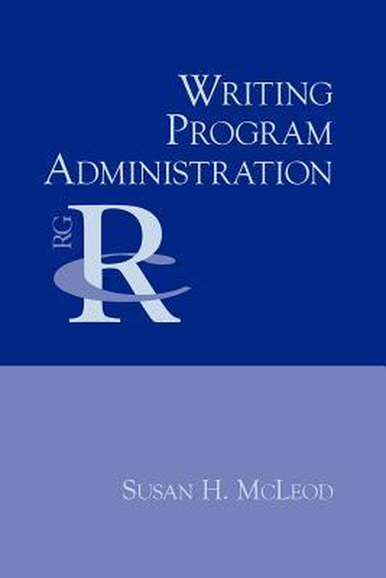 Writing Program Administration - cover
