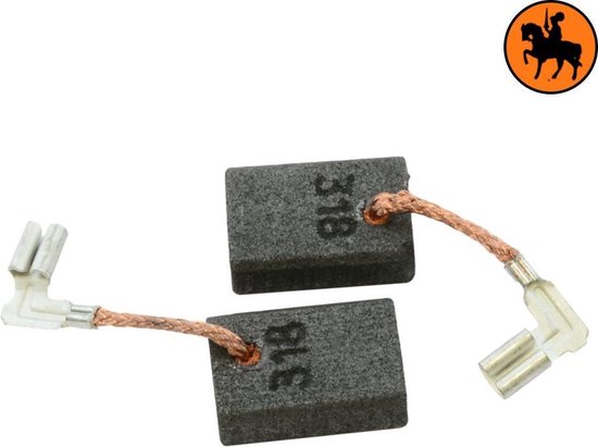 9564 9565 9560CV 9561CV BO6040 PW5001C 9564CV Cepillos De Carbono Compatibles Con Amoladora Angular Lijadora Pulidora De Piedra Humeda 4 Unidades