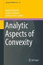 Springer INdAM Series 25 - Analytic Aspects of Convexity