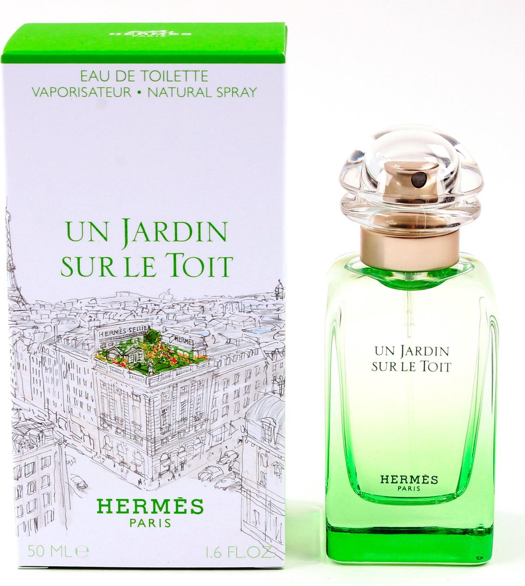 Hermès Un Jardin Sur Le Toit - 50 ml - eau de toilette spray - unisexparfum - Hermès