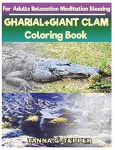 GHARIAL+GIANT CLAM Coloring book for Adults Relaxation Meditation Blessing