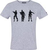 Fortnite-T-shirt-met-korte-mouw-grijs-maat-M