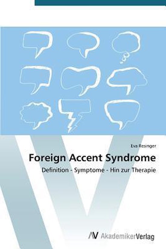 Foreign Accent Syndrome - cover