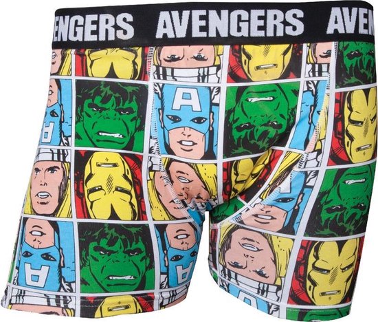 Marvel - Avengers Characters - Heren Boxer - Boxershort - XL | bol.com