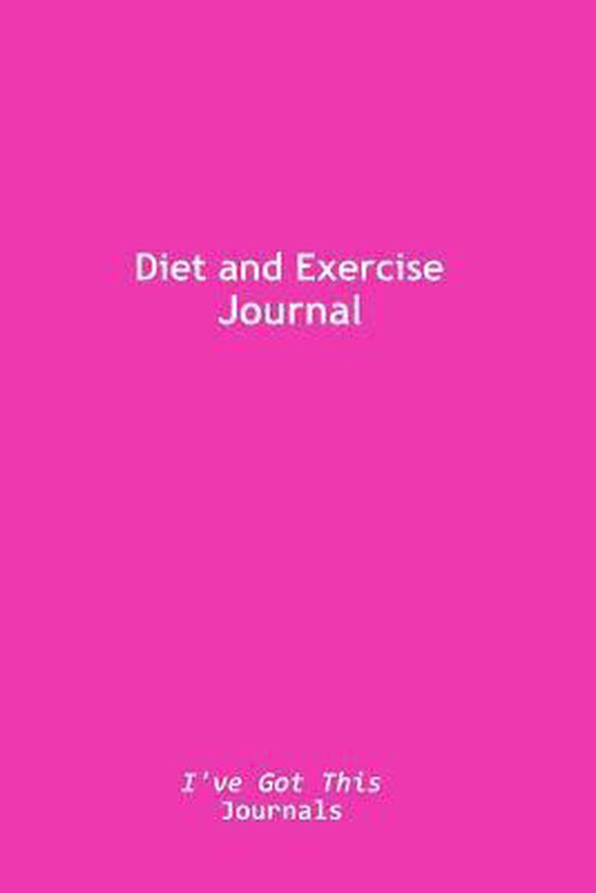 Diet and Exercise Journal - cover