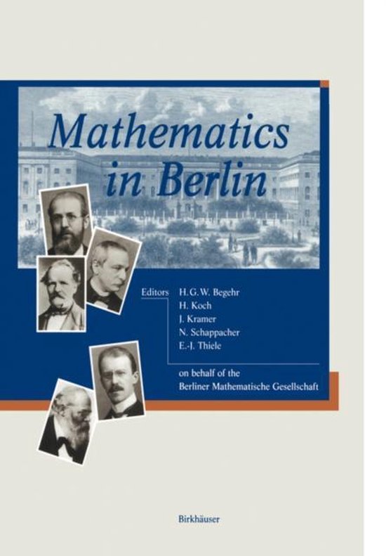 Mathematics in Berlin, H. Begehr | 9783764359430 | Boeken | bol.com