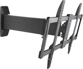 Bol.com Spectral | Just-Mounts | JM-600E | uittrekbare en draaibare tv-beugel 180˚ (zwart) | 40" - 75" inch | Vesa 200x200 - Ves... aanbieding