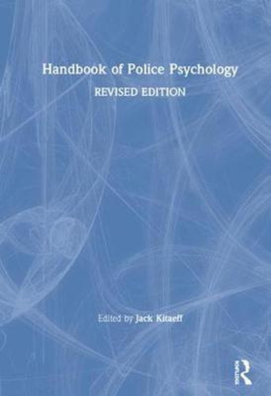Handbook of Police Psychology 9780367209070 Boeken bol