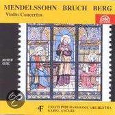 Mendelssohn, Bruch, Berg: Violin Concertos / Suk, Ancerl