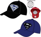 Superman cap pet zwart 56 cm unisex