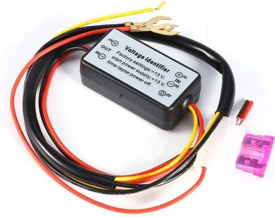 Vektenxi DRL Controller Car Auto LED Daytime Running Light Relay Harness Dimmer On/Off 12-18V Fog Light Controller Durable and Useful 