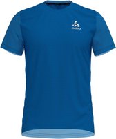 Odlo Bl Top Crew Neck S/S Ceramicool Sportshirt Heren - Nebulas blue