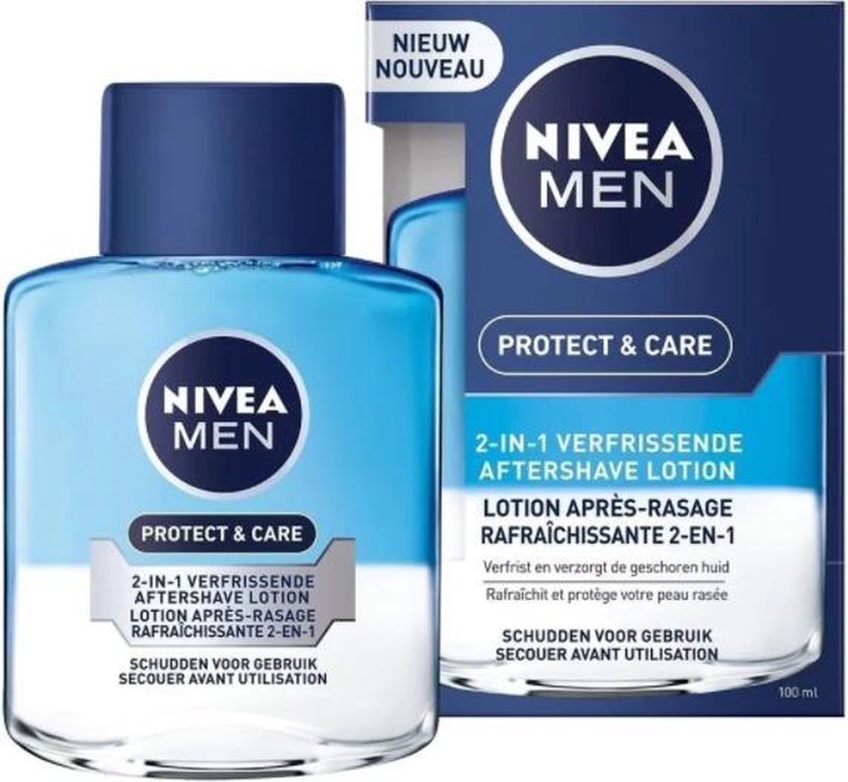 NIVEA MEN Protect & Care After shave Lotion 2in1 100 ml