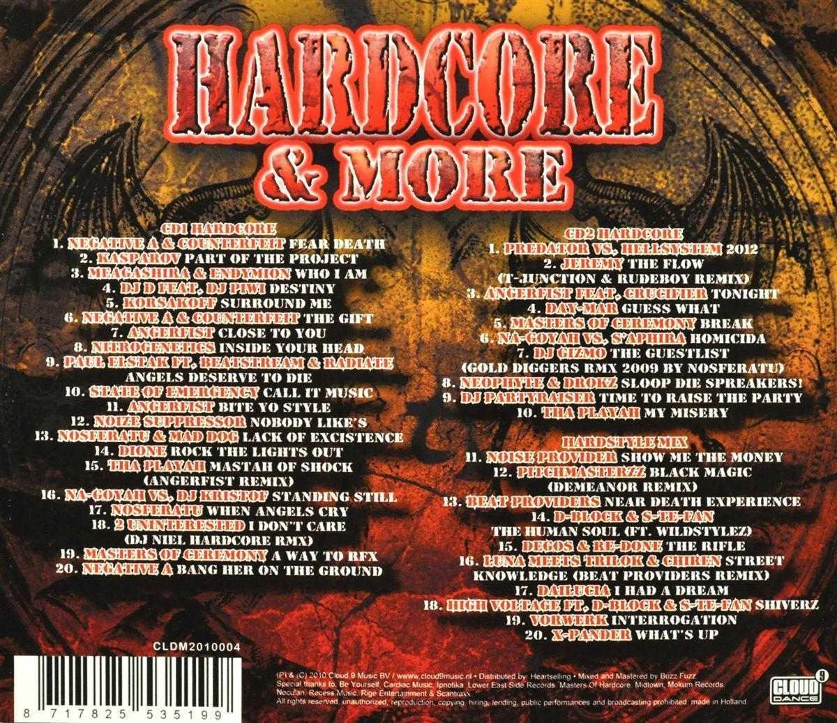 Various Artists Hardcore & More, various artists Muziek