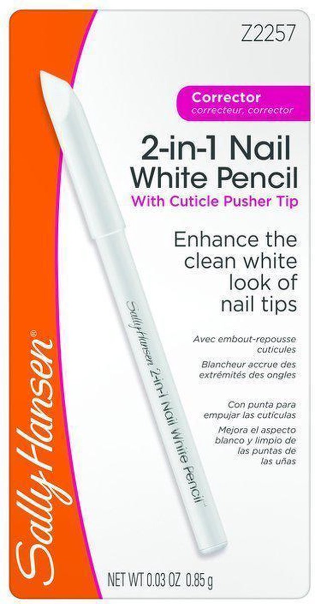 Sally Hansen 2in1 Nail White Pencil Nailwhitener