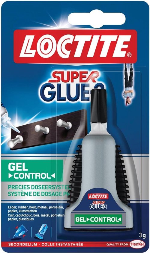 7x Loctite Secondelijm Super Glue Gel Control