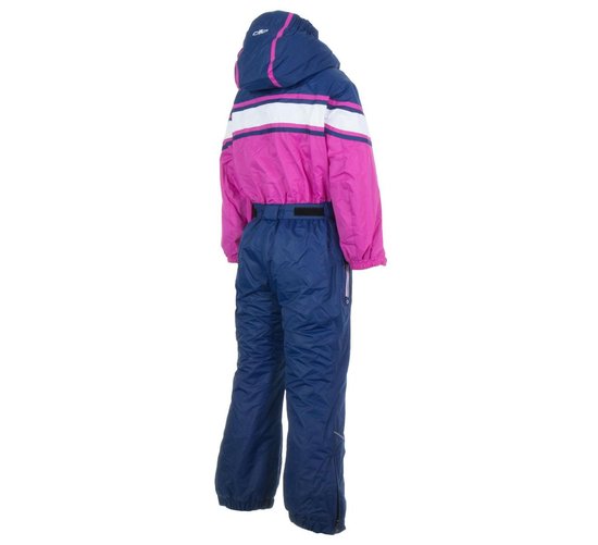 Campagnolo Ski Overall Wintersportjas - Maat 110 - Meisjes - roze/blauw/wit  | bol.com