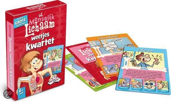 Identity Games - Weetjes kwartet - 12 stuks