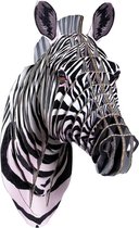 Zoë Lifelike Zebra Head (Small)