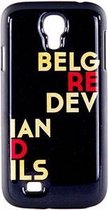 Belgian Red Devils - Red Energy Back Cover - Galaxy S4 - Zwart