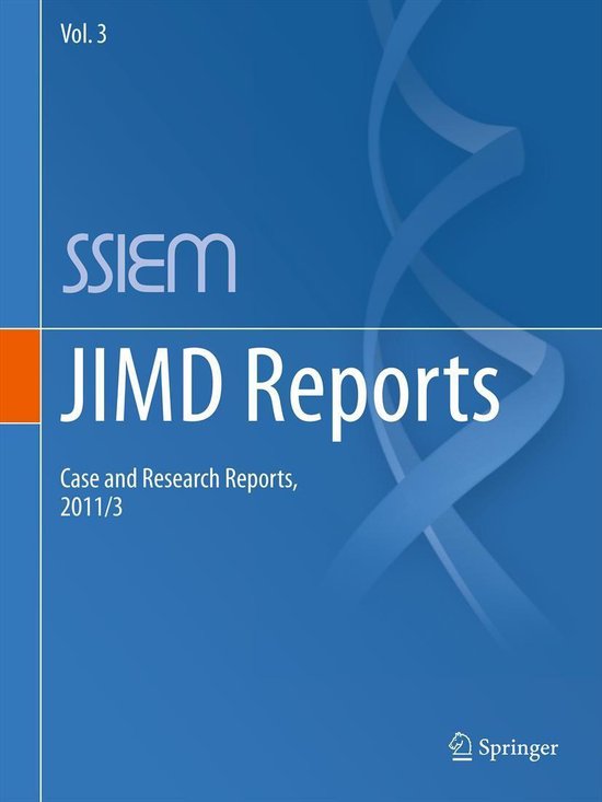 JIMD Reports 3 - JIMD Reports - Case and Research Reports, 2 ... - cover