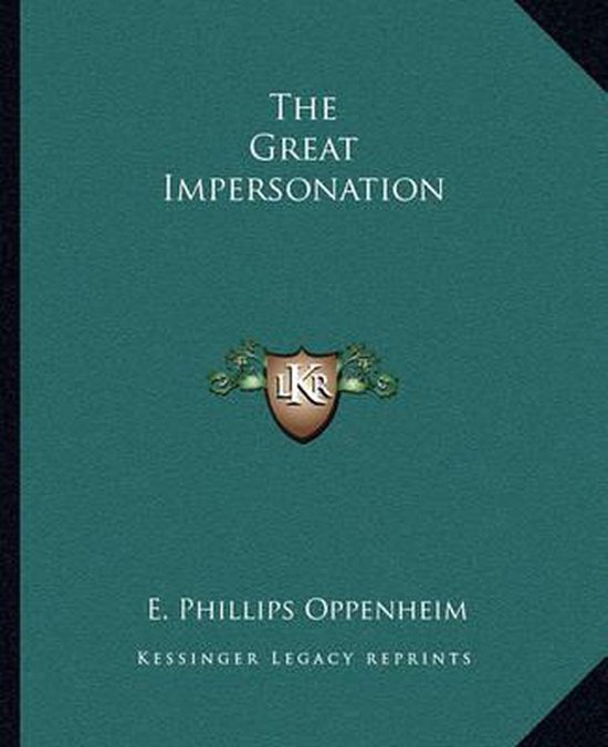 The Great Impersonation - cover