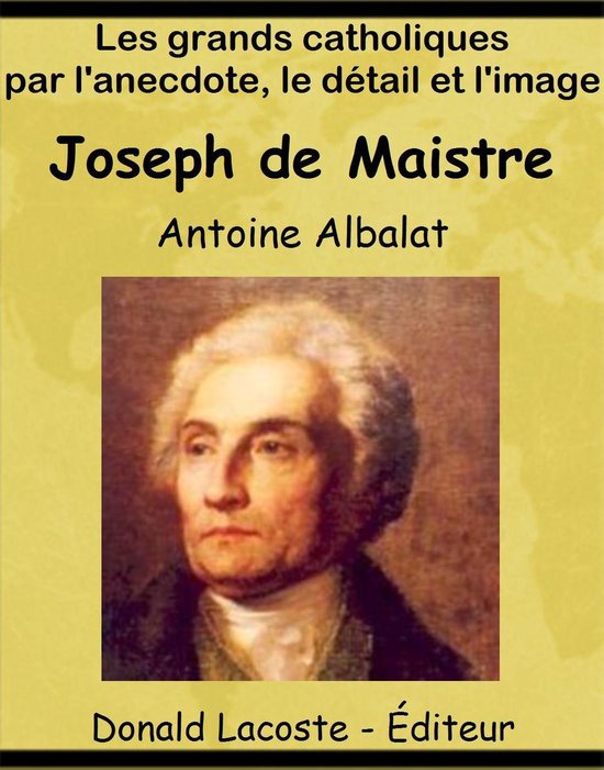 Joseph de Maistre (ebook), Antoine Albalat 9782924365052 Boeken