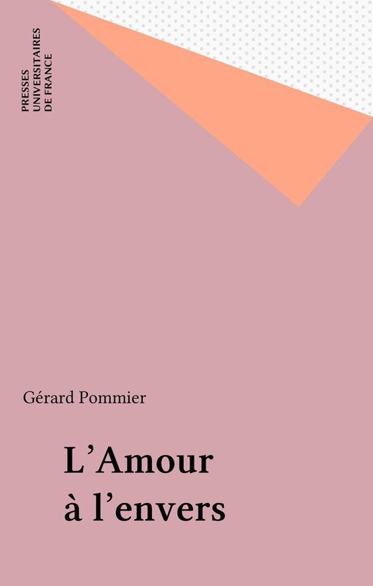 L'Amour à l'envers - cover