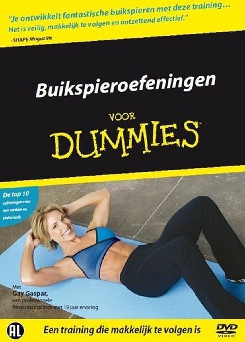 Actie Weg huis levenslang Buikspieroefeningen Voor Dummies (DVD) (Dvd) | Dvd's | bol.com