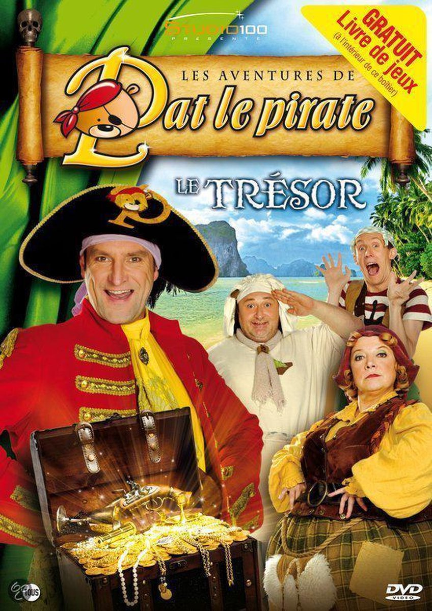 Dvd Pat le Pirate: Le tresor